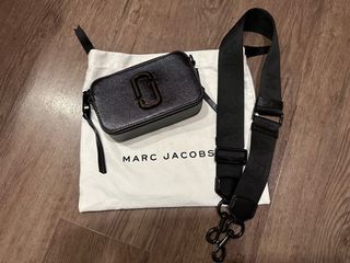 AUTHENTIC MJ The Snapshot Bag in Metallic Silver, Luxury, Bags & Wallets on  Carousell