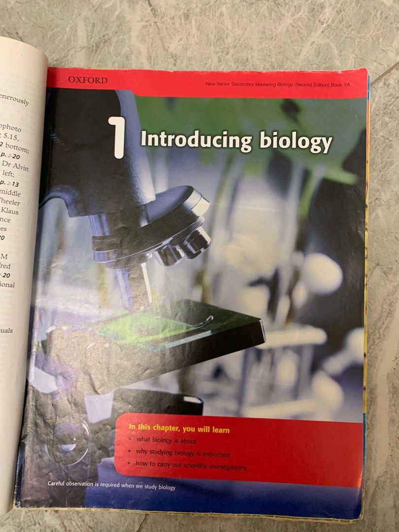 Mastering Biology 1A, 興趣及遊戲, 書本 & 文具, 教科書 - Carousell
