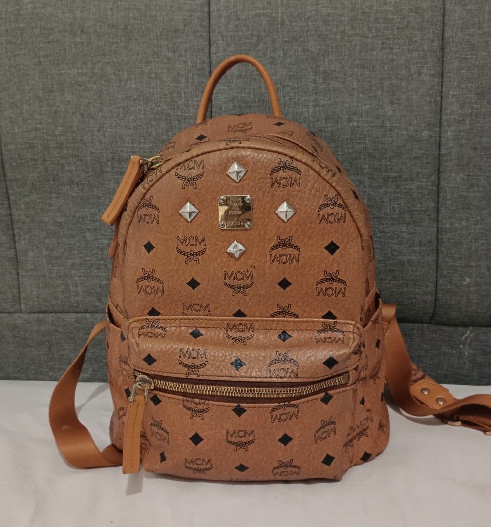 Original MCM backpack, Luxury, Bags & Wallets on Carousell