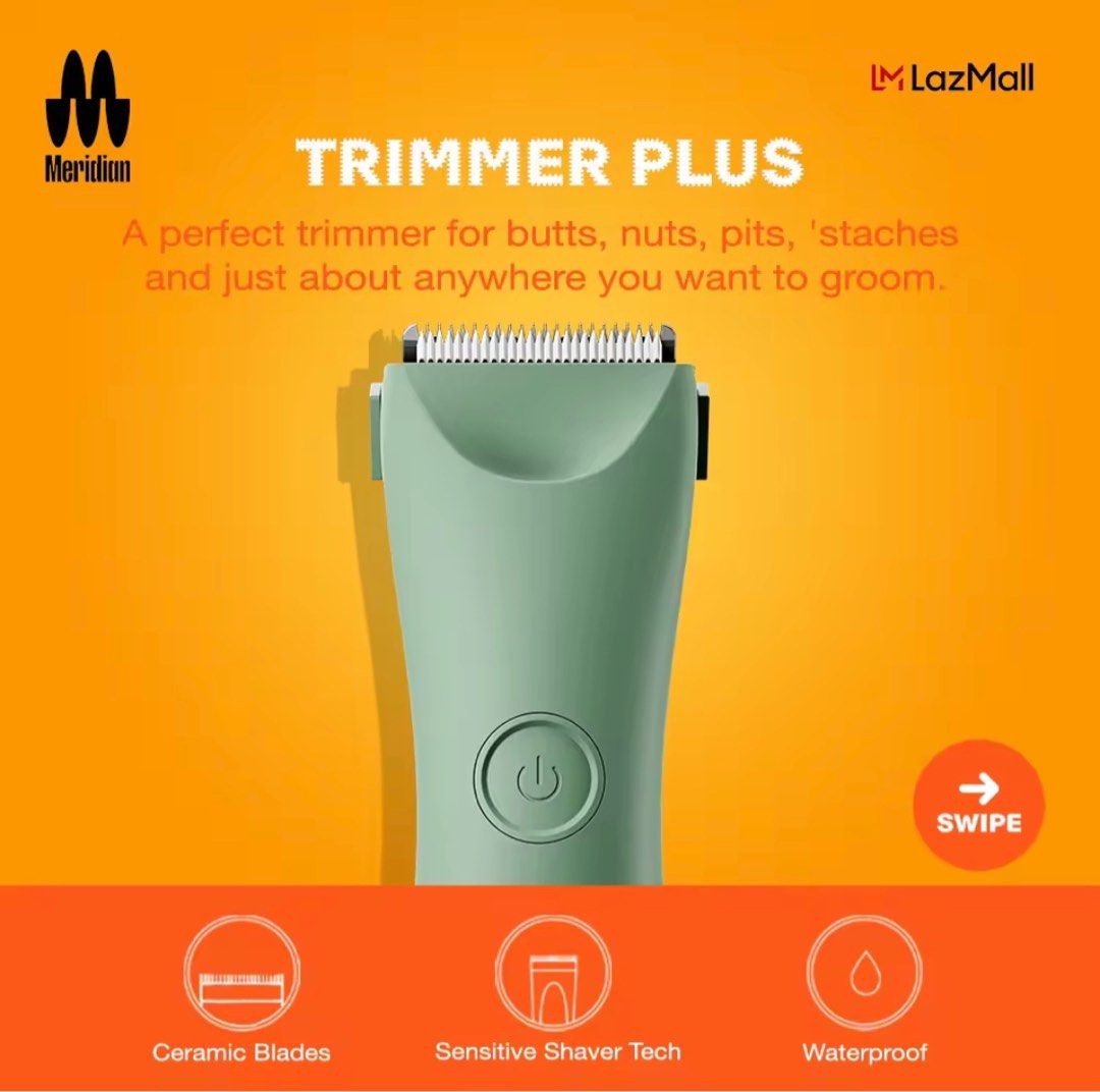 Meridian trimmer plus shaver hair remover , Beauty & Personal Care