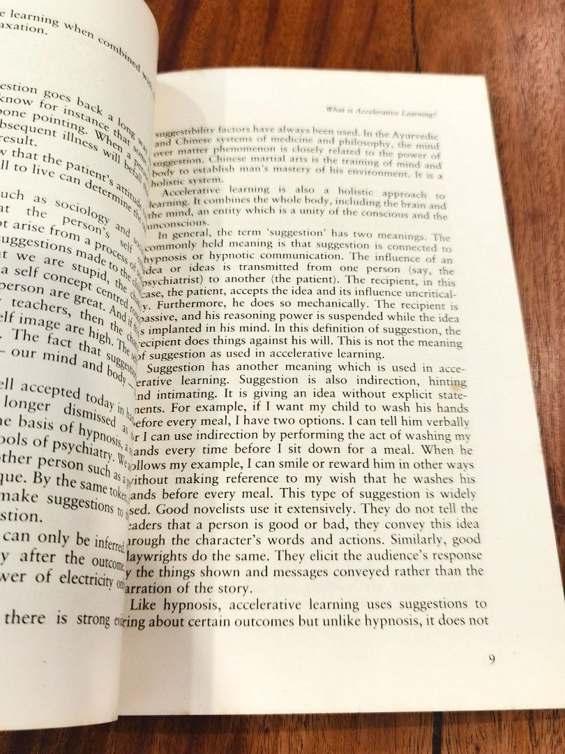 Mind Body Power Self Help Book On Accelerated Learning By Moni Lai