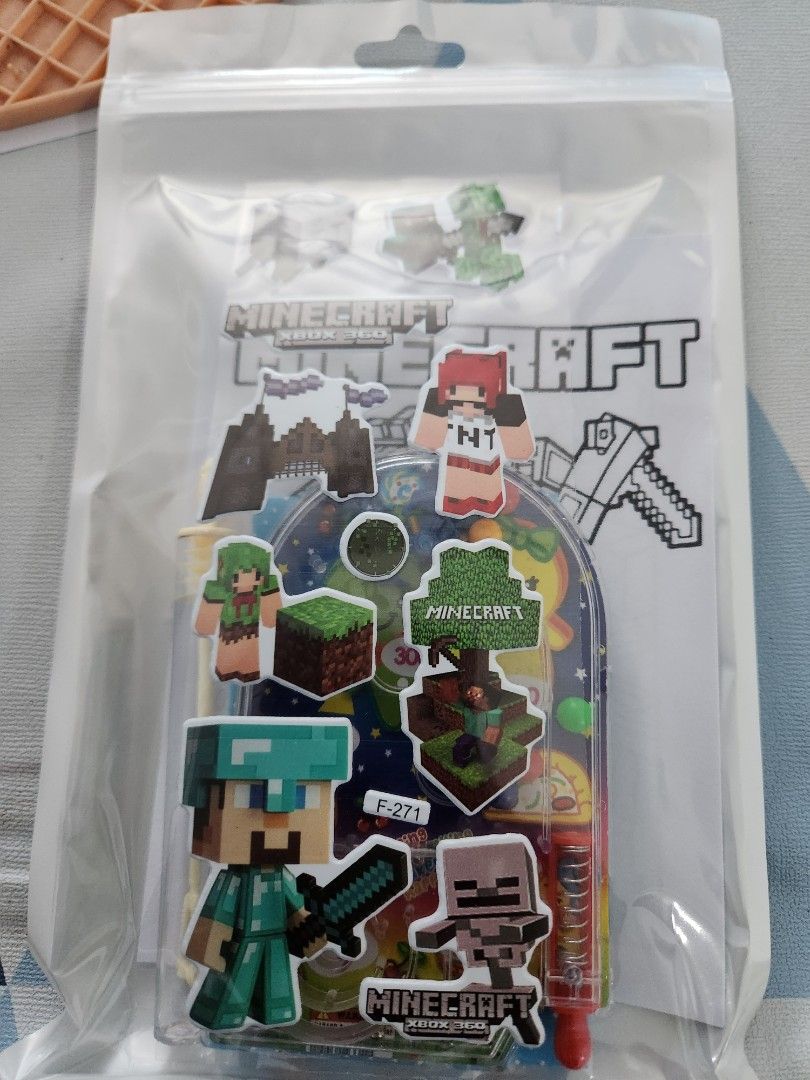 Minecraft Party Favours, Hobbies &amp; Toys, Toys &amp; Games on Carousell