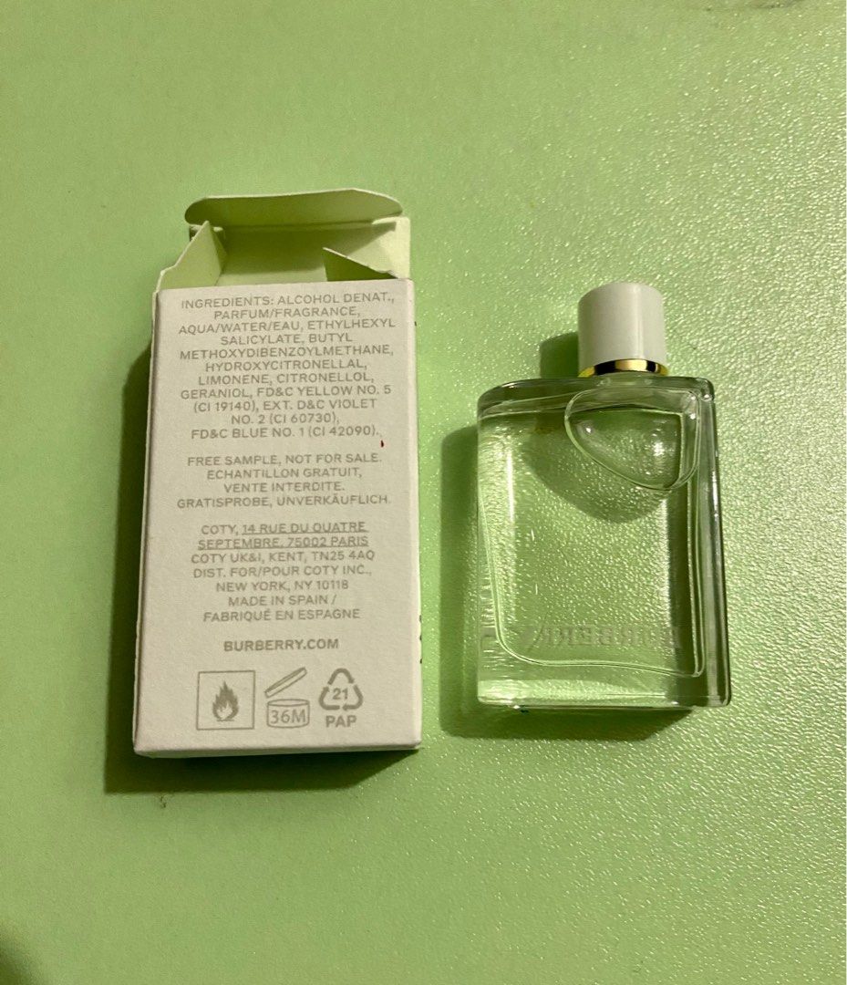 Burberry shop 5ml zara