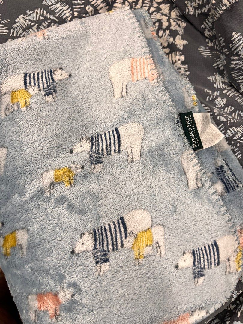 Morgan and finch home collection blanket on sale