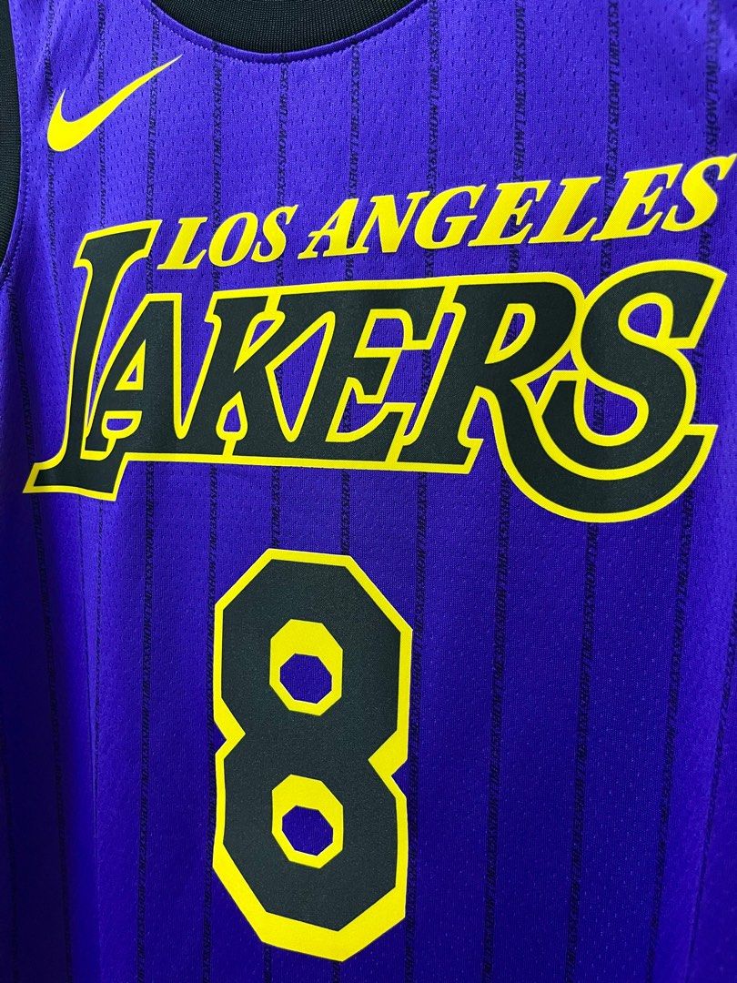 The Lakers new Nike 'city edition' jerseys designed by Kobe Bryant