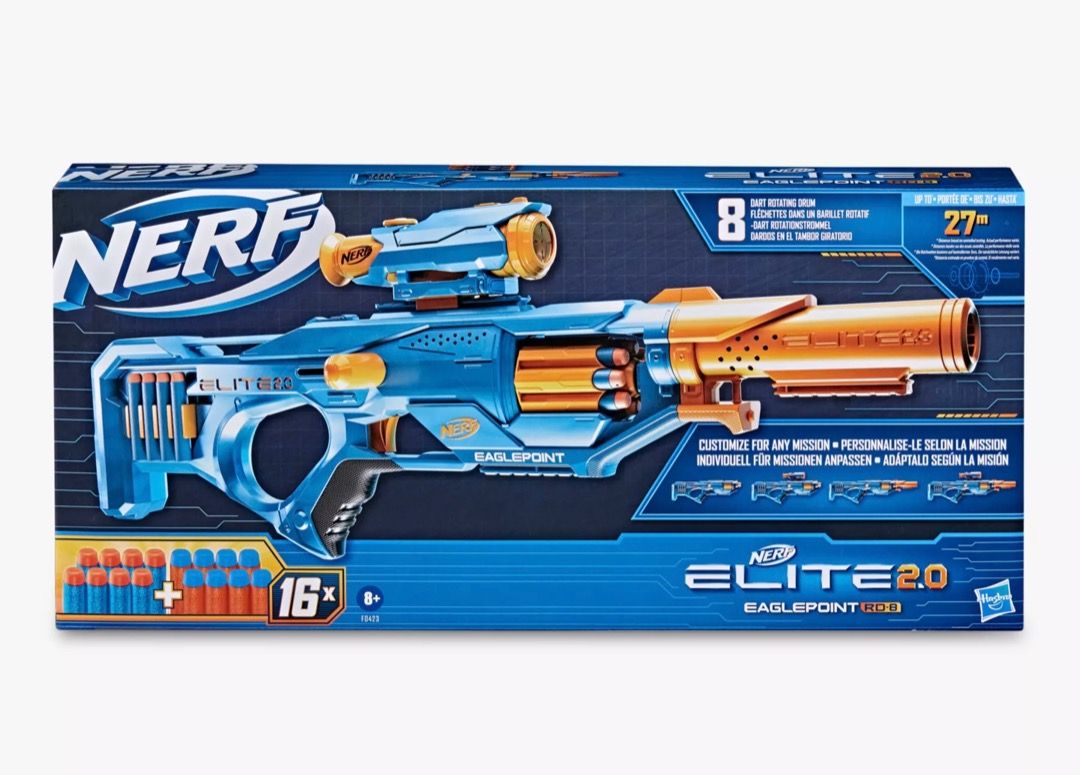 NERF sniper elite 2.0 eagle point, Hobbies & Toys, Toys & Games on Carousell