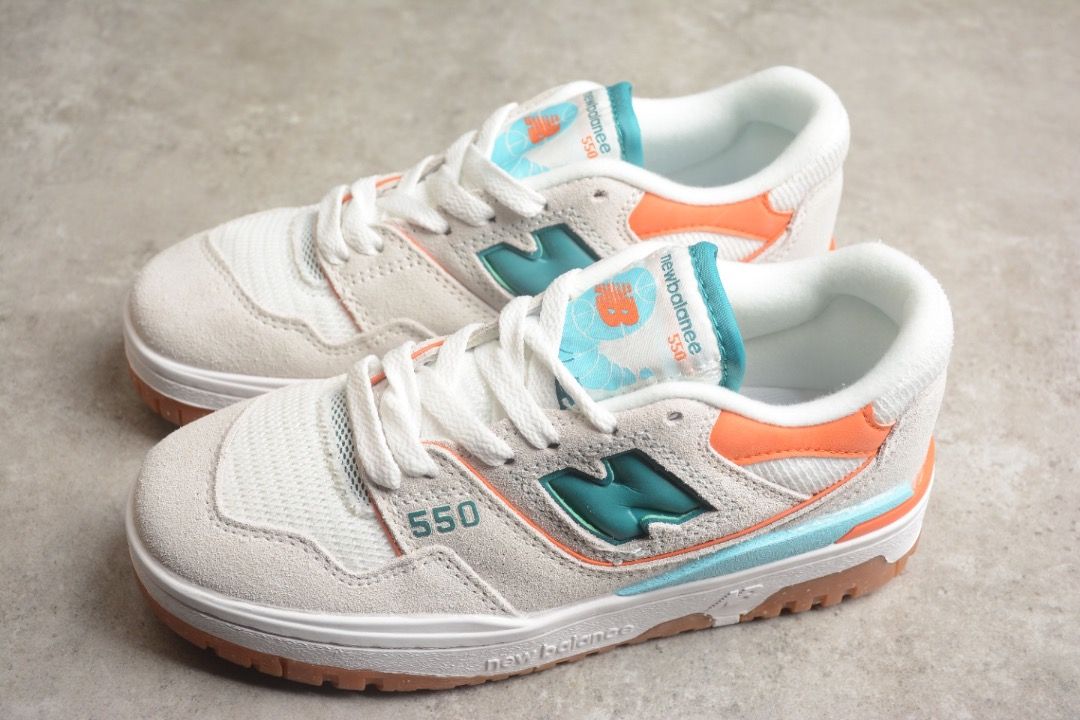 New Balance 550 Sea Salt Verdigris shoes Euro 36 45 Women s