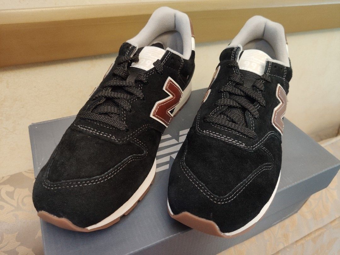 New balance 996 shop black with tan