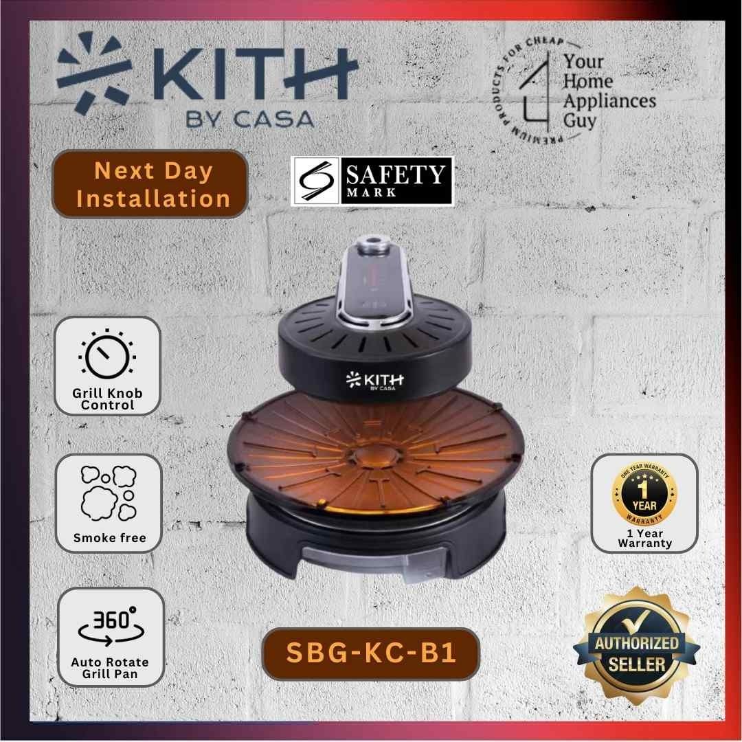 NEW CASA & Kith Smokeless BBQ Grill Knob Control SBGKCB1, TV & Home