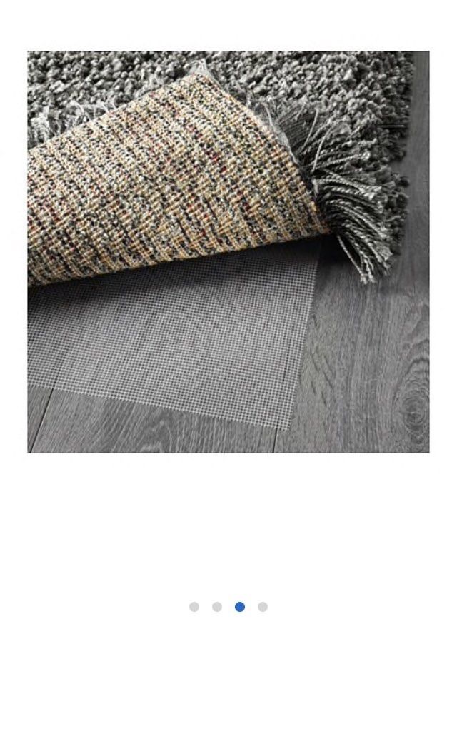 (NEW) IKEA GASER High Pile Rug, Furniture & Home Living, Home Decor