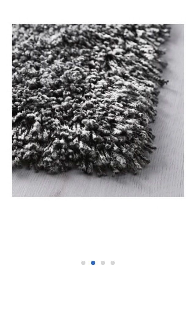 (NEW) IKEA GASER High Pile Rug, Furniture & Home Living, Home Decor