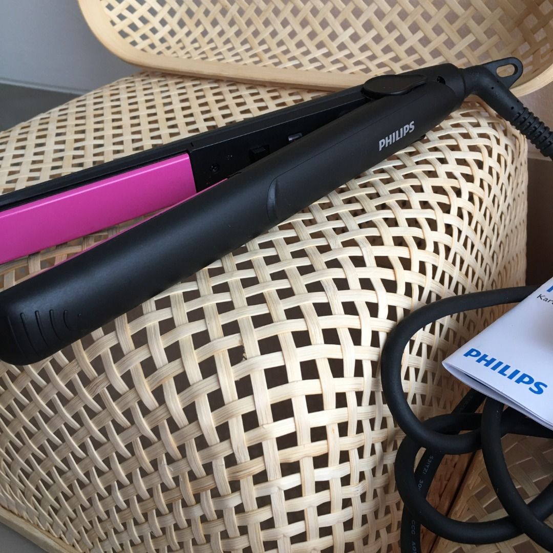 NEW Philips Hair Straightener Essential Hitam HP8302 00 catokan