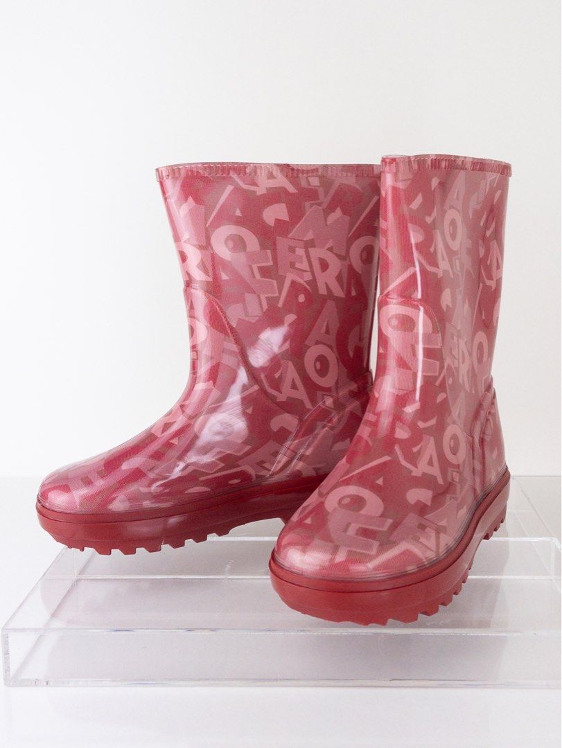 Ferragamo rain boots shop