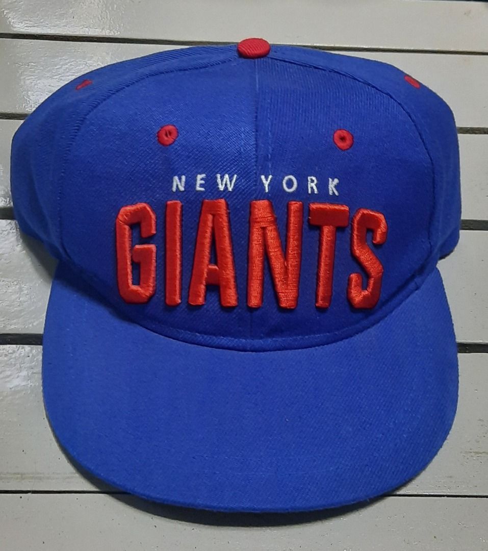 Vintage New York Giants Snapback Hat Logo 7 OSFA NFL Football 