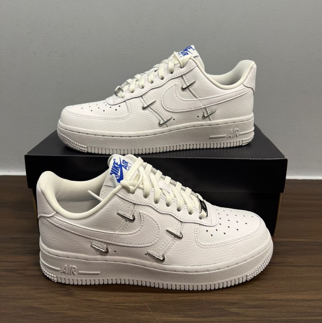 💞爆款推薦💞Nike Air Force 1 Low 07 LX ''Chrome Luxe''四夠純色低幫