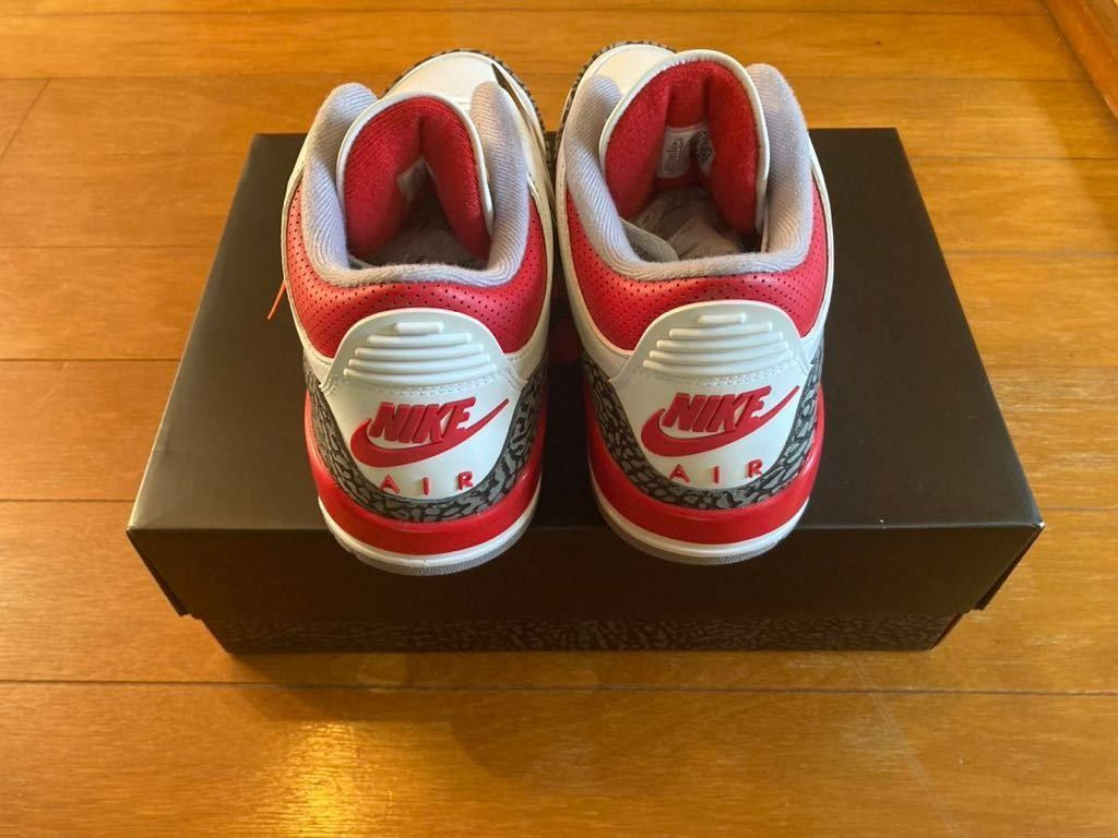 Nike Air Jordan 3 OG 火紅US​​8.5 26.5cm DN3707-160 Nike Air Jordan