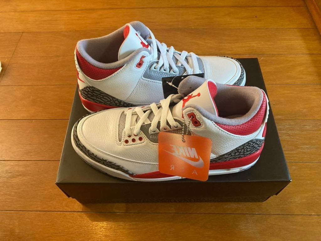 Nike Air Jordan 3 OG 火紅US​​8.5 26.5cm DN3707-160 Nike Air Jordan