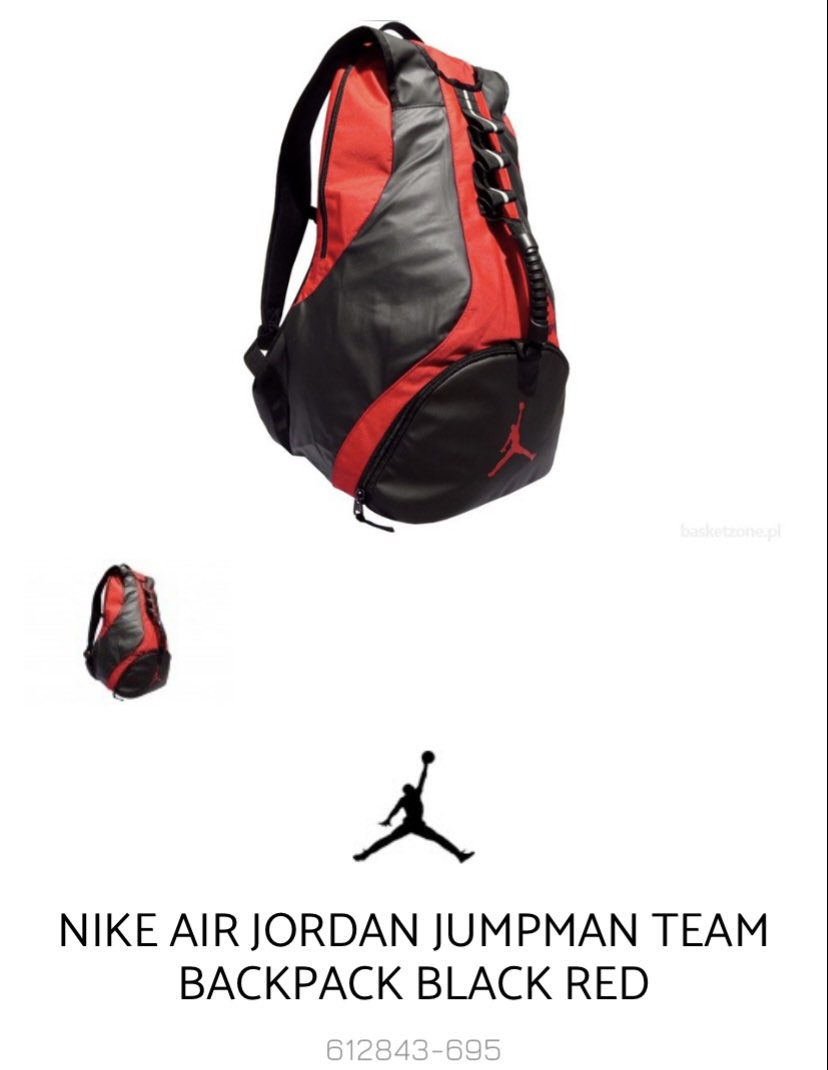 Nike Air Jordan Jumpman Team Backpack 2Way, Men's Fashion, Bags