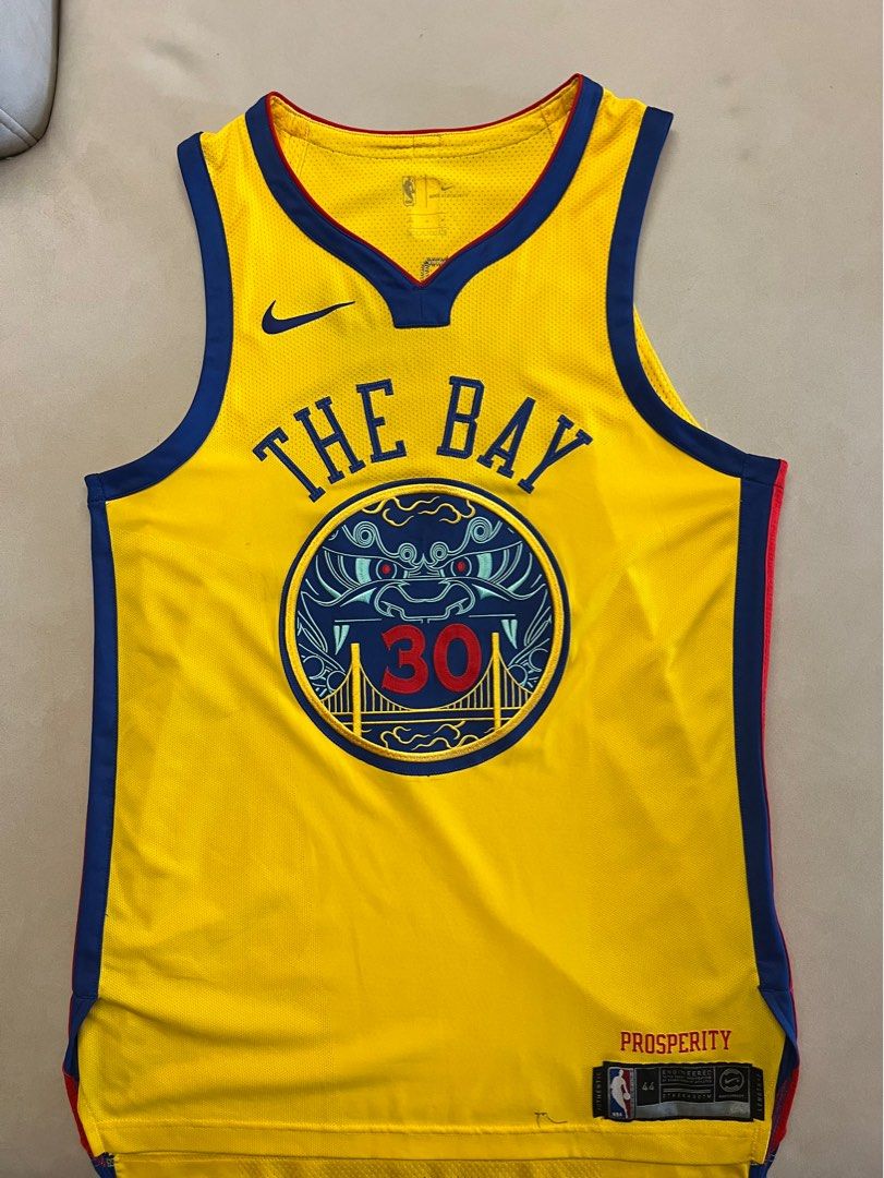 Nike Steph Curry Golden State Warriors 2019 Chinese New Year Swingman NBA  Jersey