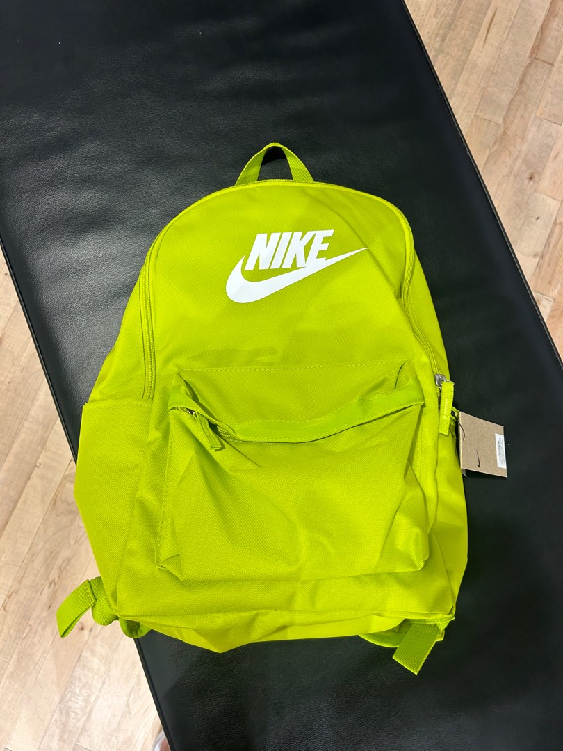 Nike neon yellow backpack store