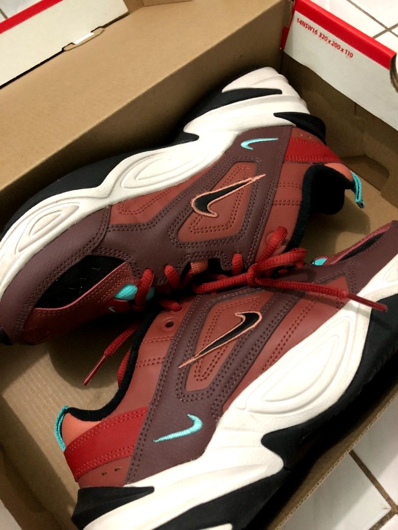 Nike tekno burgundy discount