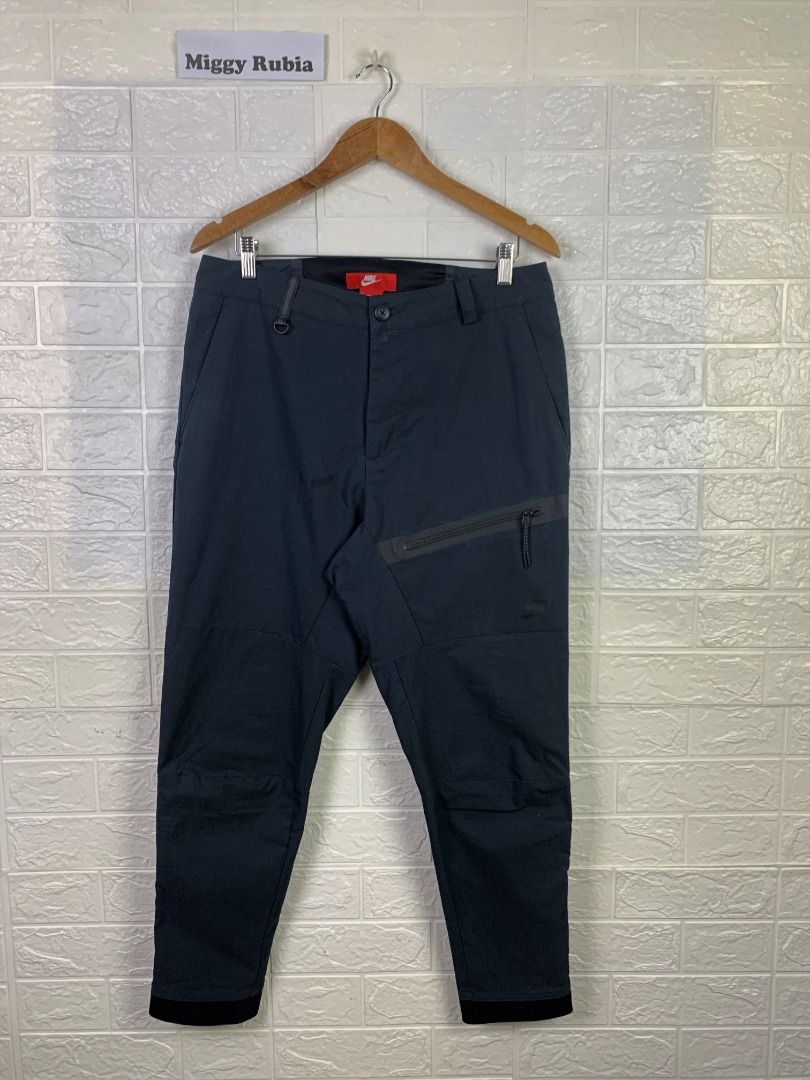 NIKE TECH WOVEN PANTS Men s Fashion Bottoms Joggers on Carousell