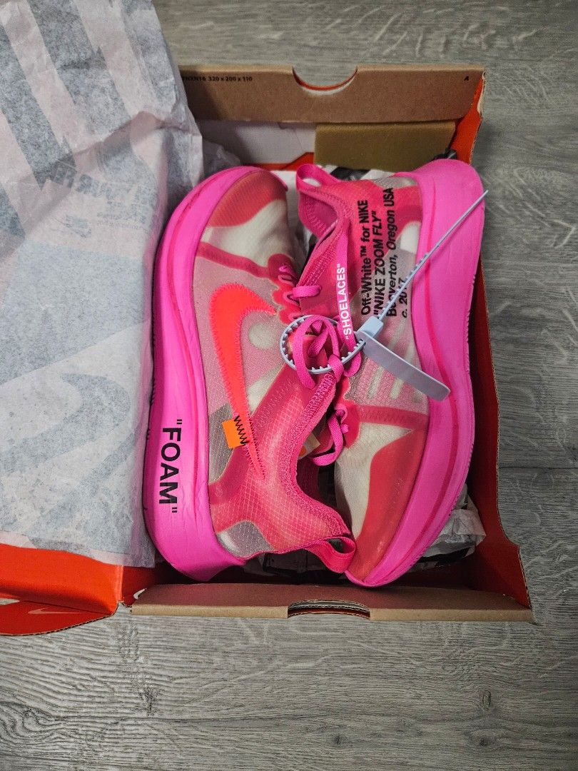 Off white x zoom fly sp tulip online pink