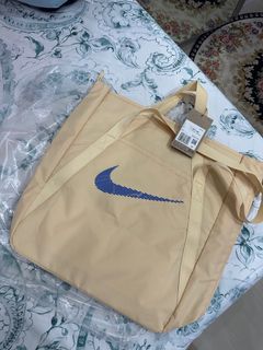 Nike Yellow Tote Bag