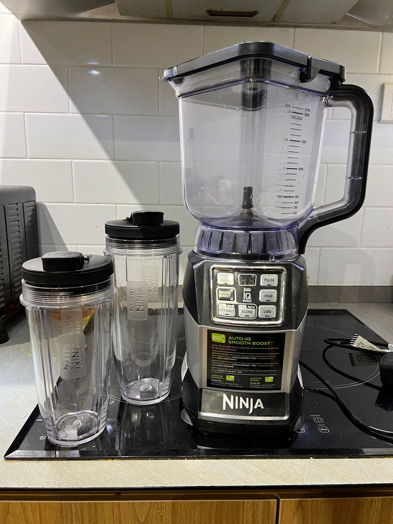 Ninja Nutri Blender Pro with Auto IQ, TV & Home Appliances, Kitchen  Appliances, Juicers, Blenders & Grinders on Carousell