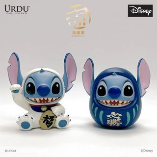 <Ohtoys> URDU 福部屋招福 迪士尼 系列 史迪仔 Stitch 原色 共2款 達磨 Disney Mickey Mouse & Donald Duck Meets Urdu Fukuheya 盲盒 Good Luck Series 招財貓 盒蛋 模型 開運 招福 VAG 達摩
