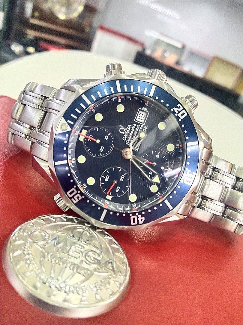 Omega hotsell seamaster 1996
