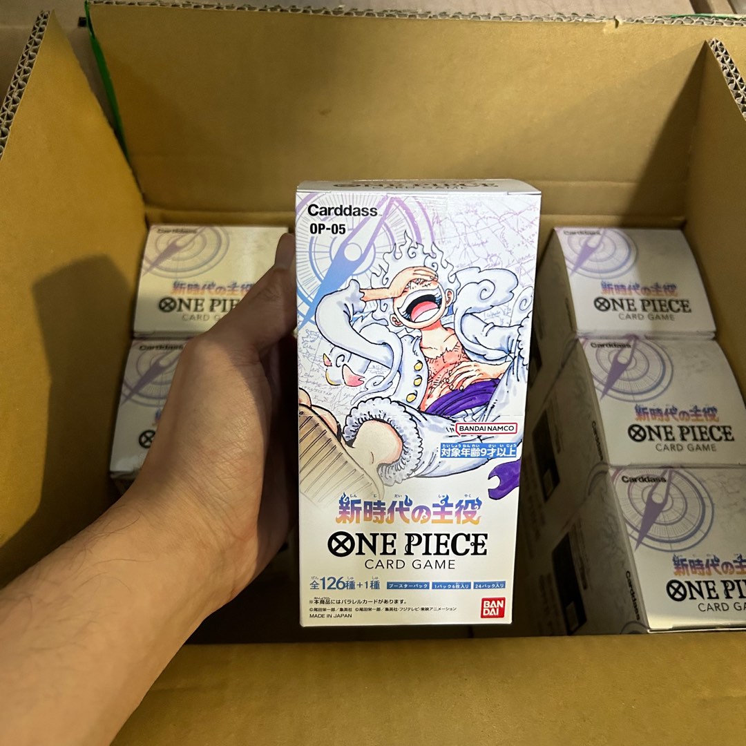 [OP05] One Piece Awakening of The New Era Booster Box, Hobbies & Toys, Toys & Games on Carousell