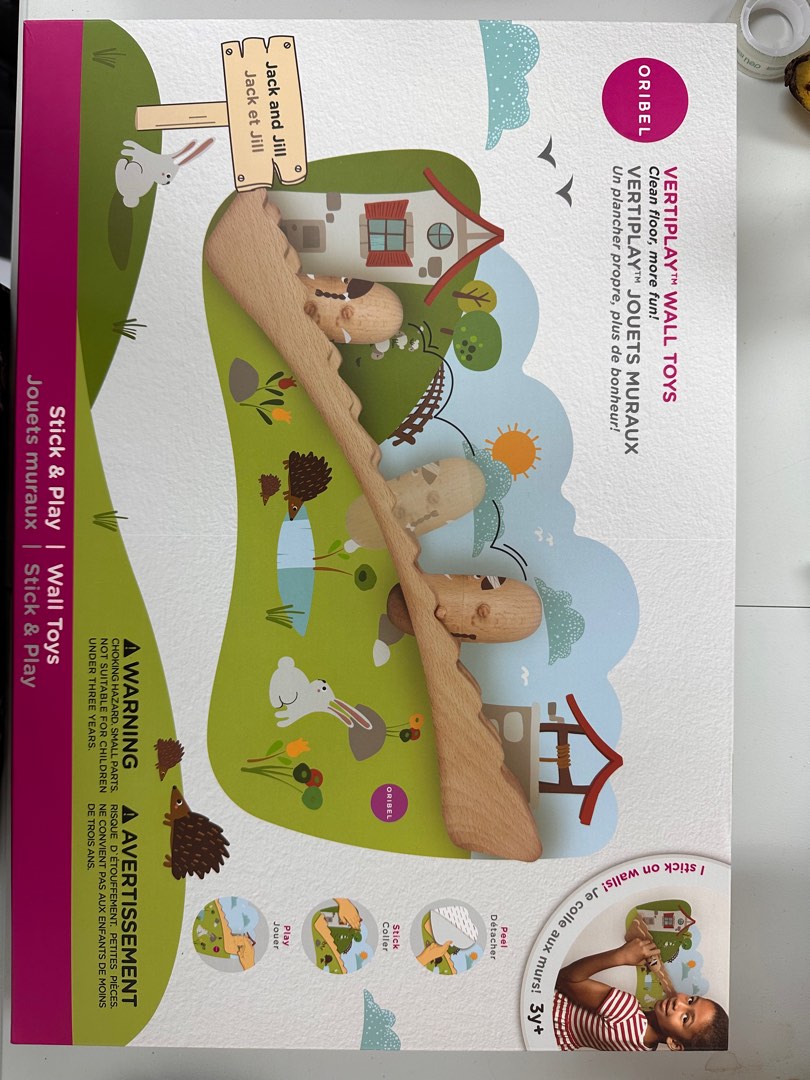 Oribel wall sale toys