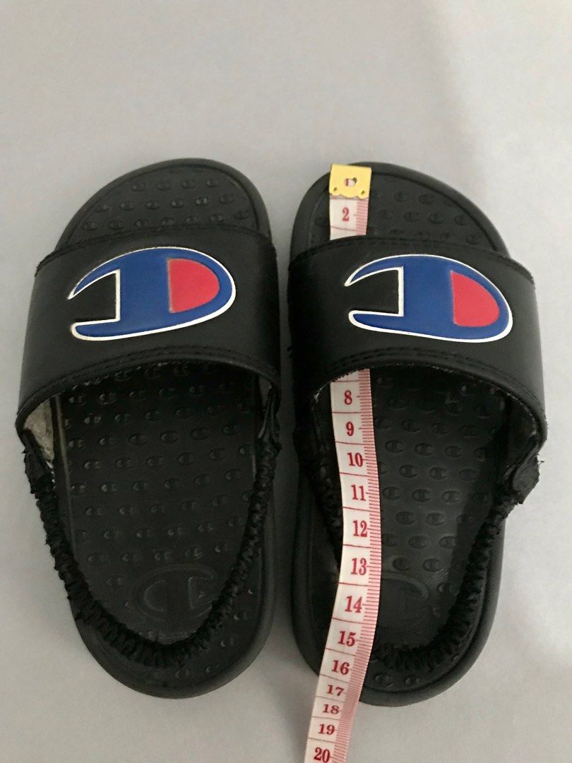Champion slides sales for toddlers