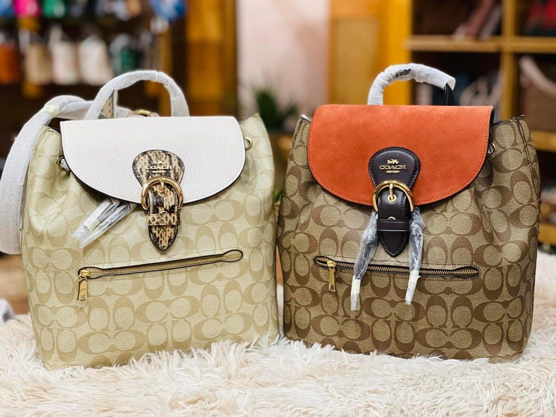 💯ORIGINAL COACH KLEO BACKPACK (Category: Luxury Bags & Wallets) located in Quezon City. Submitted by ashongsstore (Listing ID 1250758251, Image 1). Description: 🐎C0AÇH COLLECTION 🐎 🇵🇭ONHAND🇵🇭 ‼️Please look at our pictures as that is exactly what you are purchasing‼️ 💯GUARANTEED ORIGINAL AND AUTHENTIC or TRIPLE YOUR MONEY BACK! Not REPLICA, OEM, TOP GRADE QUALITY, AUTHENTIC QUALITY or Any other Terms to DENOTE FAKE! 😎 . . . Disclaimer: As