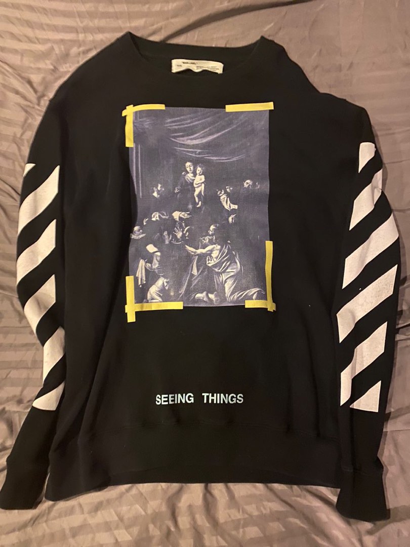 Off white deals seeing things sweatshirt