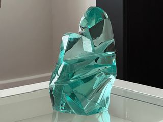 Orlina Mother's Embrace Glass Sculptur for sale 1.8M