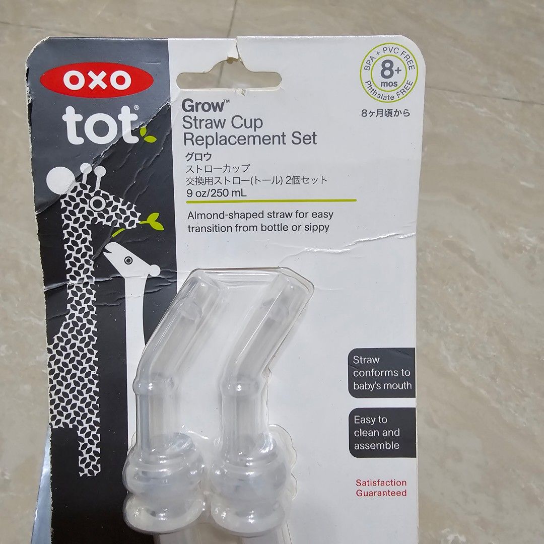 Oxo tot grow straw cup replacement set, Furniture & Home Living