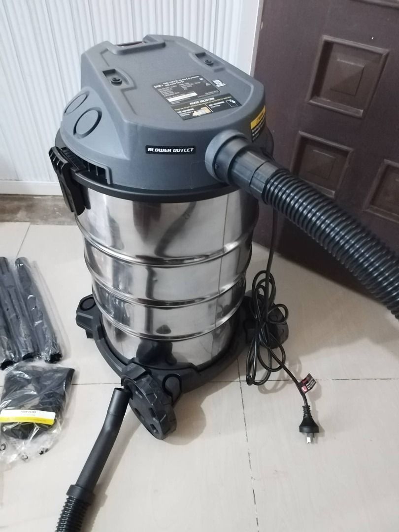 OZITO Wet And Dry Vacuum With Power Take Off 36 L, Furniture & Home