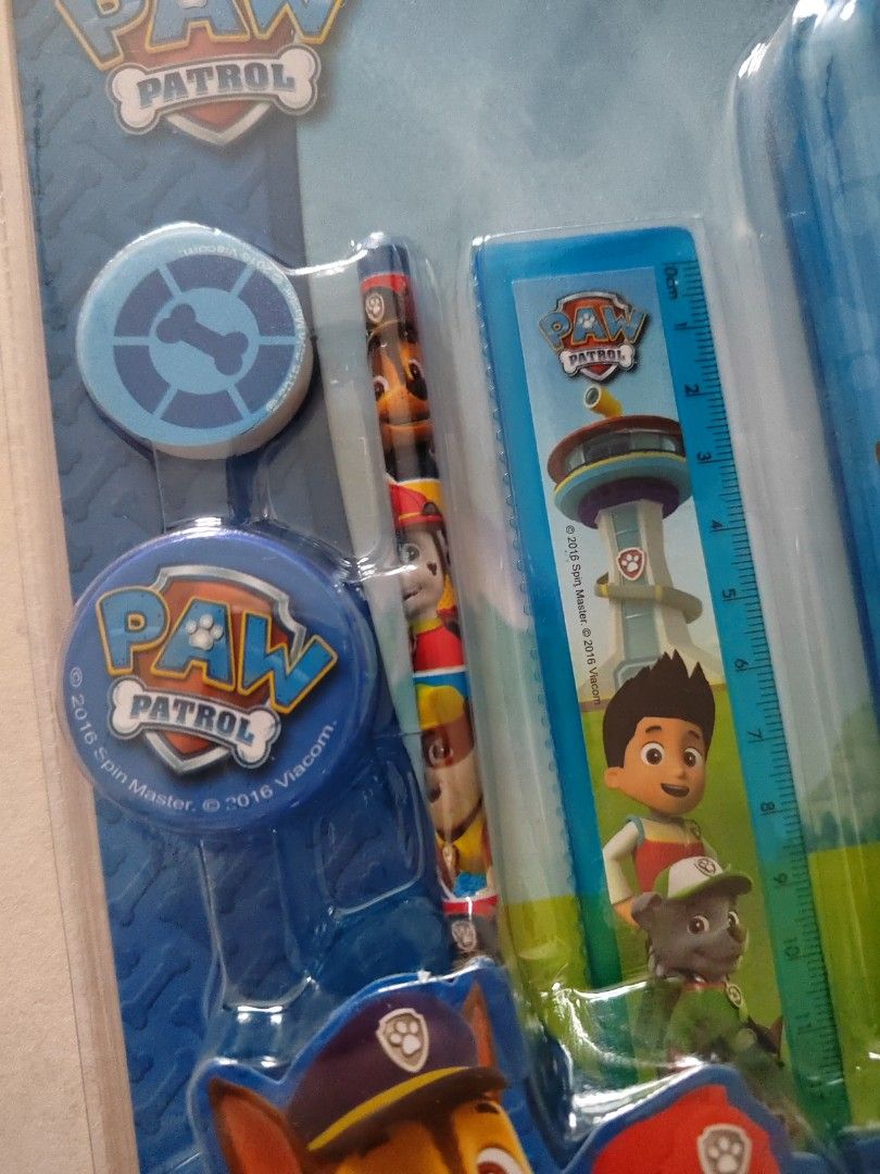 9 Piece Paw Patrol Stationery Set main image 1