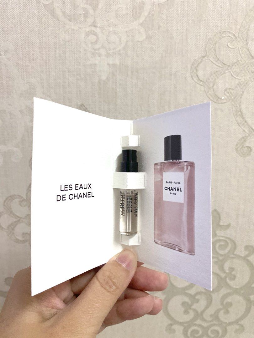 💯CH (each) Paris-Paris Les Eaux travel perfume vial, Beauty & Personal  Care, Fragrance & Deodorants on Carousell
