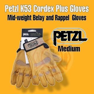 Petzl Gloves Cordex Plus K53 Mid-weight Belay and Rappel Gloves