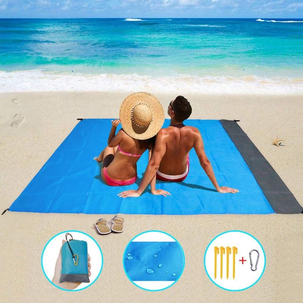 Canvas beach sales mat