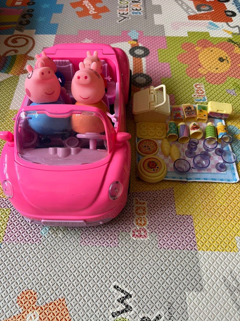 Peppa pig pink car discount