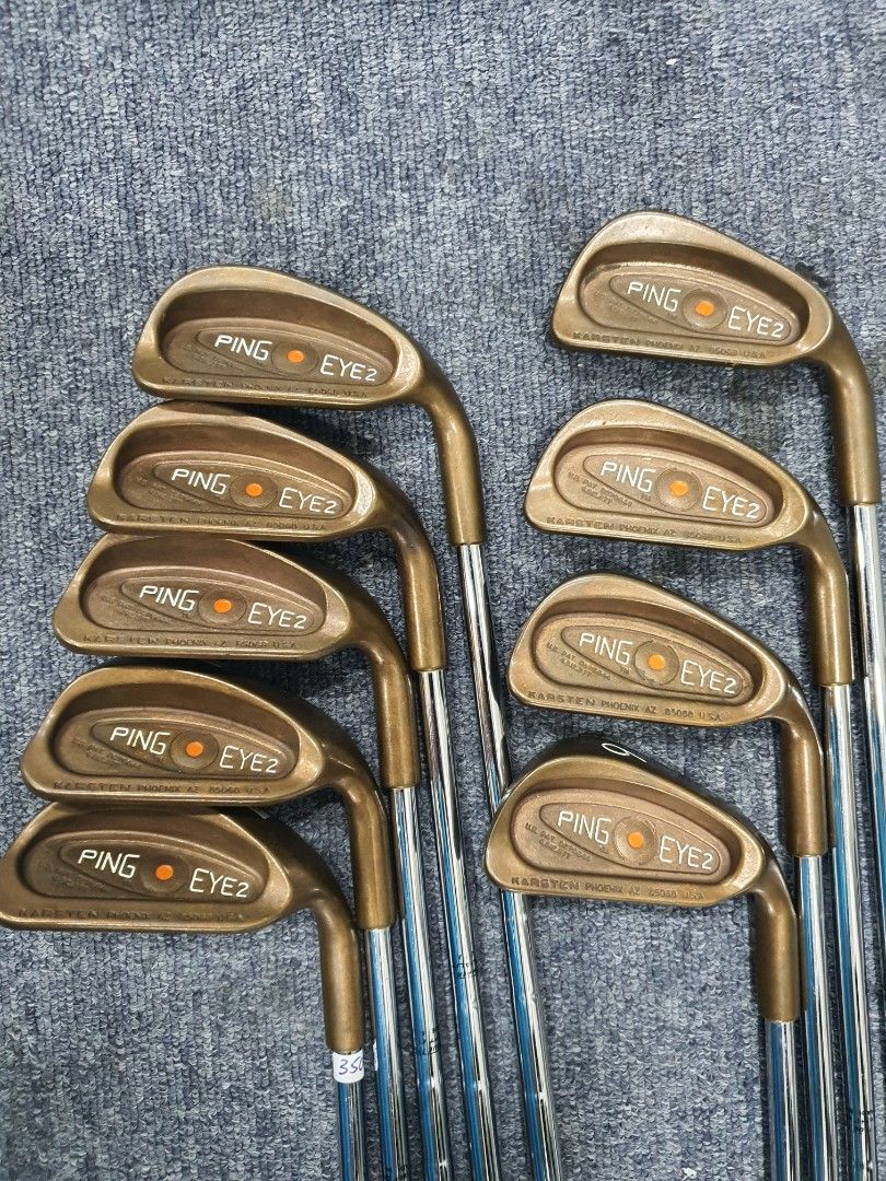 Ping Eye 2 Fer 9 Blanc, Manche Acier, Droitier, Homme, 36 Pouces - Occasion