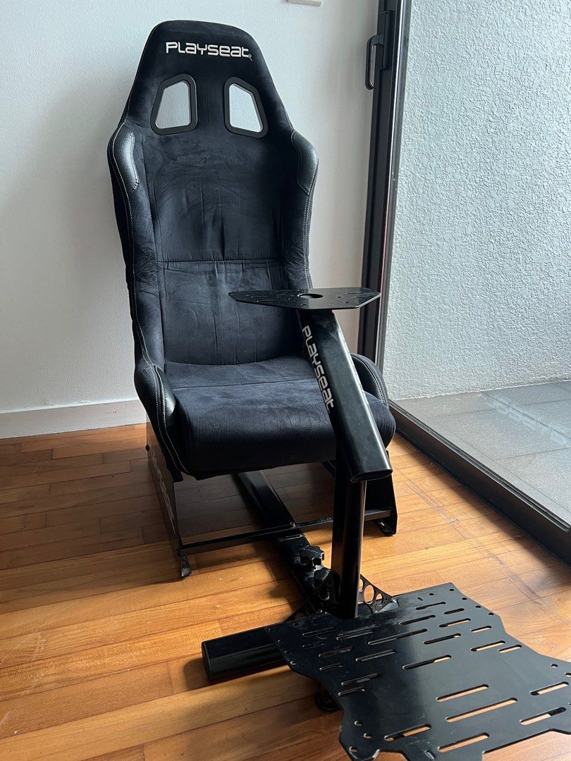 Playseat evolution black alcantara Furniture Home Living