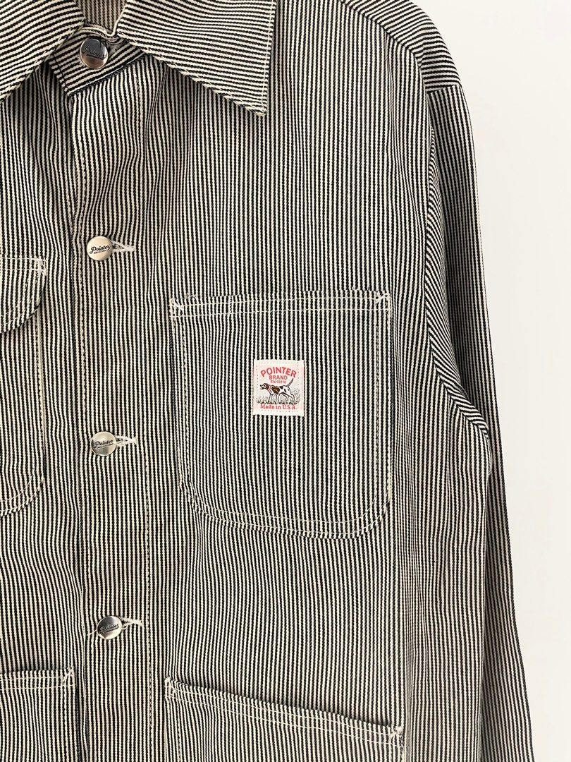 Pointer brand hickory hotsell stripe chore coat