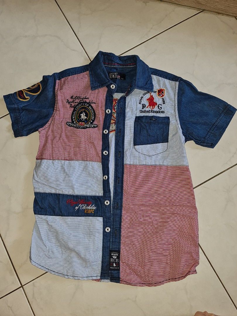Poli Club RCB Boys Shirt, Babies & Kids, Babies & Kids Fashion on Carousell