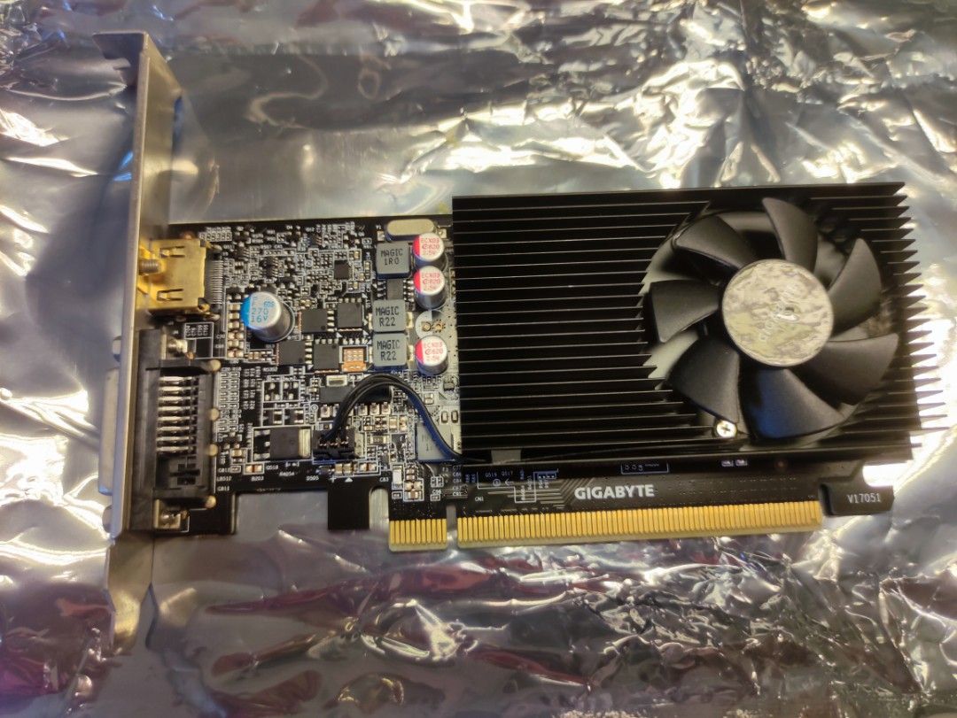 Pre Loved Gigabyte GT 1030 Low Profile 2G GPU Computers Tech