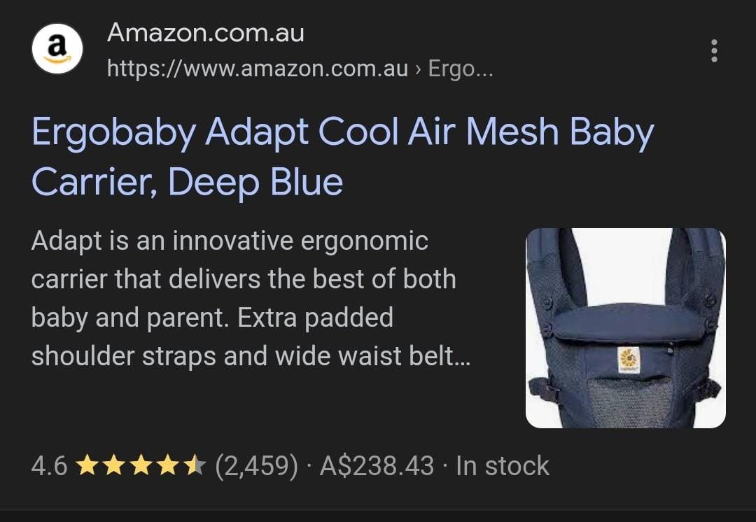 Ergobaby adapt cool air amazon hotsell